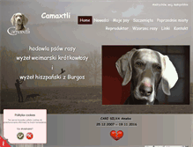 Tablet Screenshot of camaxtli.pl